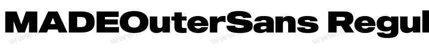 MADEOuterSans Regula字体转换 MADEOuterSans Regula字体转换